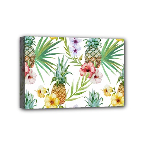 Tropical Pineapples Mini Canvas 6  X 4  (stretched) by goljakoff