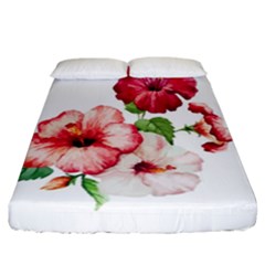 Flawers Fitted Sheet (california King Size) by goljakoff