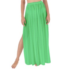 Algae Green & Black -  Maxi Chiffon Tie-up Sarong by FashionLane