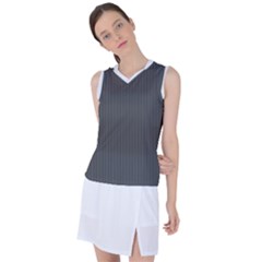 Beluga Grey & White - Women s Sleeveless Sports Top by FashionLane