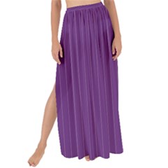 Eminence Purple & White - Maxi Chiffon Tie-up Sarong by FashionLane