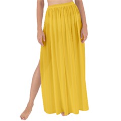 Dandelion Yellow & White - Maxi Chiffon Tie-up Sarong by FashionLane