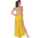 Dandelion Yellow & White - Maxi Chiffon Tie-Up Sarong View2