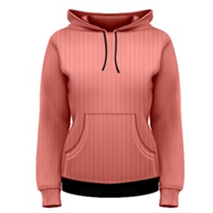 Tea Rose Red & Black - Women s Pullover Hoodie by FashionLane