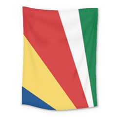 Seychelles-flag12 Medium Tapestry by FlagGallery