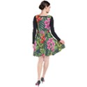 Tropical flowers Plunge Pinafore Dress View2