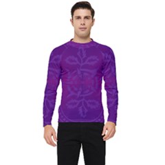 Cloister Advent Purple Men s Long Sleeve Rash Guard by HermanTelo