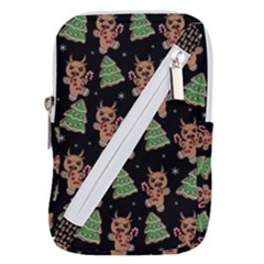 Gingerbread Krampus Belt Pouch Bag (small) by Valentinaart