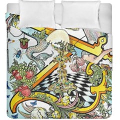 The Illustrated Alphabet - Z - By Larenard Duvet Cover Double Side (king Size) by LaRenard