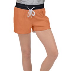 Coral Rose - Velour Lounge Shorts by FashionLane