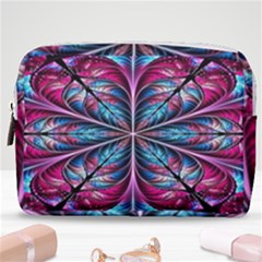 Fractal Flower Make Up Pouch (medium) by Sparkle