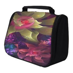 Fractal Flower Full Print Travel Pouch (small) by Sparkle