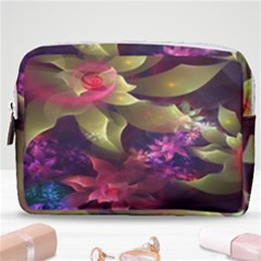 Fractal Flower Make Up Pouch (medium) by Sparkle