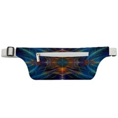 Fractal Flower Active Waist Bag by Sparkle