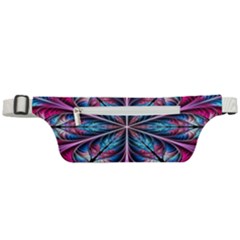 Fractal Flower Active Waist Bag by Sparkle