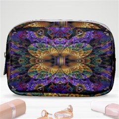 Fractal Illusion Make Up Pouch (small) by Sparkle