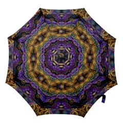 Fractal Illusion Hook Handle Umbrellas (medium) by Sparkle