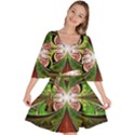 Fractal Design Velour Kimono Dress View1