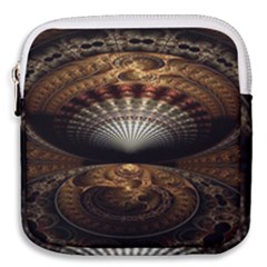 Fractal Illusion Mini Square Pouch by Sparkle