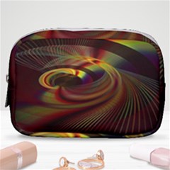 Fractal Illusion Make Up Pouch (small) by Sparkle