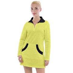 Laser Lemon - Women s Long Sleeve Casual Dress by FashionLane