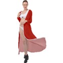 Christmas Red - Maxi Chiffon Beach Wrap View1