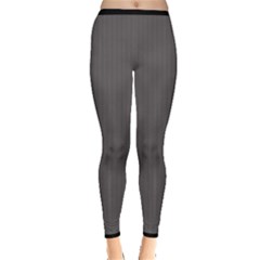 Carbon Grey - Inside Out Leggings by FashionLane