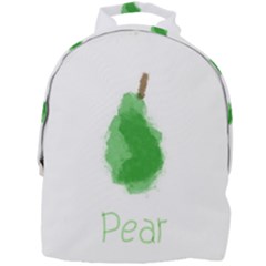 Pear Fruit Watercolor Painted Mini Full Print Backpack by Mariart