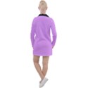 Bright Lilac - Women s Long Sleeve Casual Dress View2