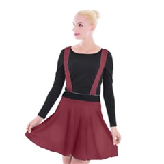 Antique Ruby - Suspender Skater Skirt by FashionLane