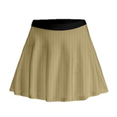 Rich Gold - Mini Flare Skirt by FashionLane