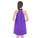 Just Purple - Halter Neckline Chiffon Dress  View2