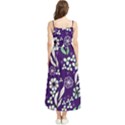 Floral blue pattern  Boho Sleeveless Summer Dress View2