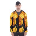 Yellow Poppies Men s Hooded Windbreaker View1