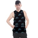 Just Beauty Words Motif Print Pattern Men s Sleeveless Hoodie View1