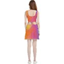 Chevron Line Poster Music Velvet Cutout Dress View2