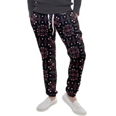 Dark Seamless Gemoetric Print Mosaic Men s Jogger Sweatpants by dflcprintsclothing