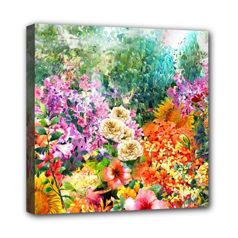 Forest Flowers  Mini Canvas 8  X 8  (stretched) by ArtsyWishy