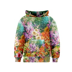 Forest Flowers  Kids  Pullover Hoodie by ArtsyWishy