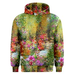 Forest Flowers  Men s Overhead Hoodie by ArtsyWishy