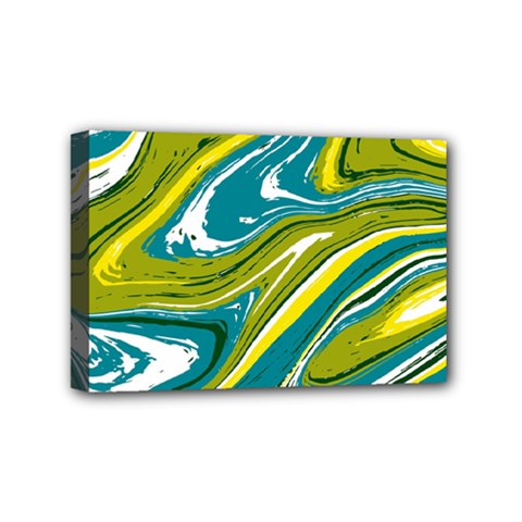 Vector Vivid Marble Pattern 13 Mini Canvas 6  X 4  (stretched) by goljakoff