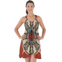 Grateful-dead-pacific-northwest-cover Show Some Back Chiffon Dress by Sapixe