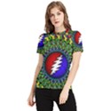 Grateful Dead Women s Short Sleeve Rash Guard View1