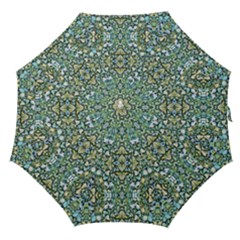 Stones Ornament Mosaic Print Pattern Straight Umbrellas by dflcprintsclothing