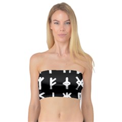 The Anglo Saxon Futhorc Collected Inverted Bandeau Top by WetdryvacsLair