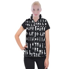 Complete Dalecarlian Rune Set Inverted Women s Button Up Vest by WetdryvacsLair