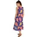 Blue Paisley Print 2 Summer Maxi Dress View2