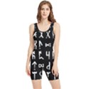 Macromannic Runes Collected Inverted Women s Wrestling Singlet View1