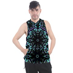 Kolodo Blue Cheer Men s Sleeveless Hoodie by Sparkle