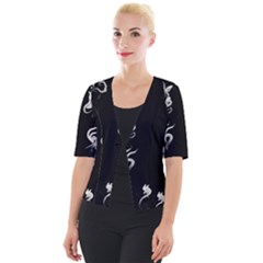 Katzen Cats Cropped Button Cardigan by WetdryvacsLair